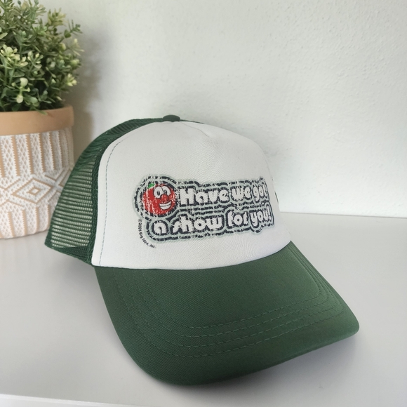 Vintage Veggie Tales Youth Trucker Hat - Picture 1 of 1